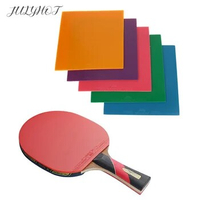 1Pc Colorful Rainbow Table Tennis Rubber Sheet Ping Pong Rubber With 2.0mm High Density Sponge For Training