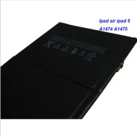 5pcs/lot A1474 1475 A1484 Built-in Rechargeable battery 8827mAh for ipad 5 ipad Air tablet 1484 A1474 1475 repair parts batteria