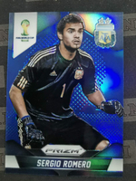 2014 Panini Prizm 世界杯 羅梅羅（Sergio Romero）199編 藍折