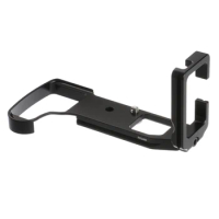 L-Plate Bracket Quick Release Metal with Hand Grip for Sony RX10M3 RX10M4 RX10 III RX10 IV Camera Tripod Head Accessories