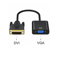 Cáp chuyển đổi từ DVI sang VGA DVI-D 24+1 To VGA 15cm