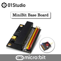 01Studio MiniBit Base Board MicroBit Micro:bit Expanding Board Programming with Blocks