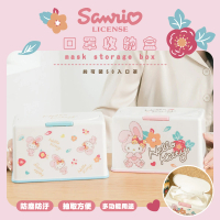 【收納王妃】Sanrio 三麗鷗 萬用口罩收納盒 衛生紙盒 可收納50入口罩 多功能用途(20.5x10.5x13)