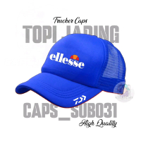 Topi Jaring ELLESSEI/ Topi Jaring / Topi Distro / Topi Pria / Topi Premium / Trucker Hat / Topi Cowo