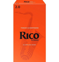 美國 RICO Tenor 次中音薩克斯風竹片 2號/2.5號/3號/3.5號 (25片/盒)【橘包裝】【唐尼樂器】