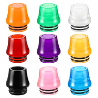1piece Candy Color Resin 810 Drip Tip Replacement Connector Standard For Ice Maker Coffee Mod Machine Suit For Tfv8 Tfv12 Tank