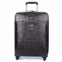 xiangdongdong crocodile Pull rod box Genuine leather suitcase luggage The large capacity high-end fashion luggage