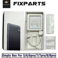 New For Google Pixel 6 Pro Empty Box For Google Pixel 6 GB7N6 G9S9B16 / Pixel 7 Pro Phone Box Pixel 8 Empty Box With Logo