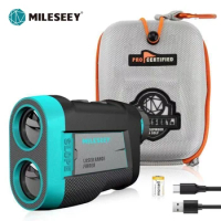 Mileseey PF260 Golf Distance Laser Rangefinder with Slope Vibration Magnetic Rechargeable for Golf H