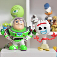 Disney Toy Story 4 Buzz Lightyear Forky Action Figures Collection Mini Dolls Kids Toys Model for Children Gift