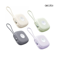 【aircolor】雲朵系六合一 磁吸快充行動電源 10000mAh#極光紫-極光紫