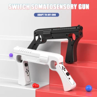 1PC For Nintendo Switch / Switch OLED Hunting Games Grip Holder For Splatoon 3 Shooting Games Gun Controller