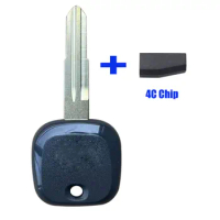 Transponder Key Blank Fob Key Remote Shell For Daihatsu Charade Copen Cuore Feroza Sirion Terios YRV With 4D67 Chip DH4R B