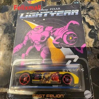 ​Hot Wheels Fast Felion Disney Pixar Lightyear Card Rusak Obral Bahan Unbox CARD TEKUK