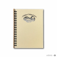 【築實原創】orbInk x A5介紙活頁筆記本-黑銅文蛤 Loose Leaf Notebook A5