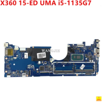 For HP ENVY X360 15T-ED100 15-ED Used Laptop Motherboard M20700-601 M20700-001 UMA i5-1135G7 20C2 GPT50 LA-J496P 100% Working