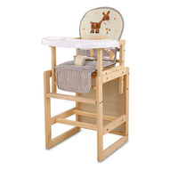 寶寶餐椅兒童餐桌椅子多功能便攜吃飯座椅bb凳嬰兒實木餐椅用餐椅【聚物優品】