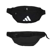 ADIDAS 小型運動腰包-臀包 斜背包 側背包 愛迪達 JM7155 黑白