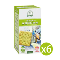 【福義軒】玄米油蘇打綠醬餅乾155g*6 (箱購)