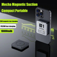 Magnetic Wireless Power Bank 10000mAh Fast Charging for IPhone 15 14 13 12 11 Mini Portable Mobile Phone Powerbank Android