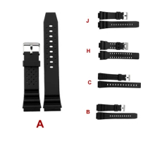For Casio Electronic Sport Watch Strap 16mm 18mm 20mm 22mm Rubber Watchband for Casio G Shock Watch Silicone Wristband