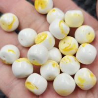Fluorescent Floating Salt Water Beeswax Old-Styled Bead Scattered Beads Artificial Beeswax as Right as Rain Beads Diy Ornament B