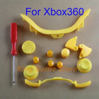 20sets/lot Replacement Full set buttons with T8 screwdriver for XBOX 360 xbox360 wireless controller repair parts