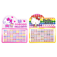 小禮堂 Hello Kitty 造型耳環貼紙組 56對入 (2款隨機)