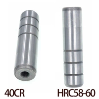 25mm OD 60/70/80/90/100/110/120/130/140/150/160/170mm Length M12 Inner Thread 40CR HRC60 Mould Straight Guide Pillar Post Pin