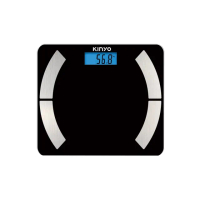 【KINYO】藍牙健康管理體重計*1台(DS-6590-黑)