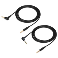 3.5mm Headphone Cable for WH1000XM3 1000XM4 Wireless Headsets Cord Replacements Gold Plated Connectors 150cm/59inch