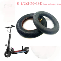 8 1/2x2 Tires Inner Tube Outer Tire 50-134 Thickening Inflation Tyre 8.5x2 for INOKIM Night Electric Scooter Parts