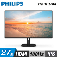 【Philips 飛利浦】27E1N1200A 27型 IPS FHD 100Hz 窄邊框螢幕【三井3C】