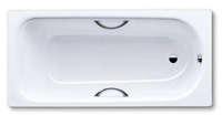 【麗室衛浴】德國 KALDEWEI Saniform Plus Star H-435 瓷釉鋼板浴缸(含雙把手)170*75*41CM