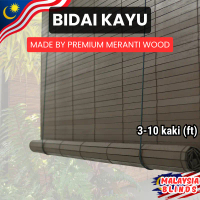 Bidai Kayu Outdoor Wooden Blinds Outdoor Bidai Tingkap Wooden Blind Outdoor Blind