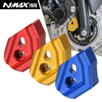Motorcycle CNC Alumiunm Front Wheel ABS Sensor Guard Cover Protector FOR YAMAHA NMAX155 AEROX155 NVX155 NMAC AEROX NVX 155 Parts