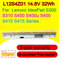 L12S4Z01 Laptop Battery For Lenovo IdeaPad S300 S400 S400u S310 S410 S405 S415 Series L12S4L01 4ICR17/65 14.8V 32Wh 2200mAh