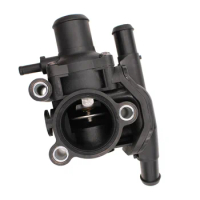 XS4Z-8592-AC Black Thermostat Housing Assembly YS4Z-8592-BD For Ford Focus For Ford Escape For Mazda Tribute 2001 TO 2004
