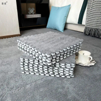 Karpet Lembut Karpet Hiasan Soft Floor Mat Decorative Rug Square Rug Living Room Rug Bedroom Rug