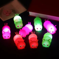 Plush Toy That Emits Light, Equipped with a Three-stage Simulated Centipede to Create a Flickering Effect, Aiming to Release Em