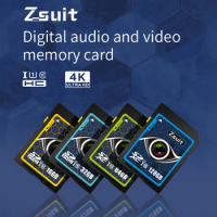 Z-suite High-speed Memory Cards SD Cards 64GB 256GB Class10 U3 SD Chip Card 128GB Universal Camera UAV/TV Series 4k HD Big Cards