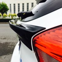 For Ford Focus Spoiler High Quality ABS Material Rear Wing Black Rear Spoiler Ford Focus Spoiler 2015-2017