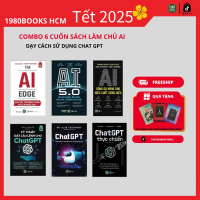 [TTAM] COMBO 6 CUỐN SÁCH AI : bao gồm AI 5.0 + The AI Edge : Khai thác thế mạnh AI trong Sale & Mark