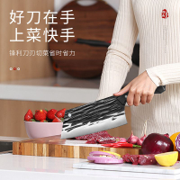 家用廚具菜刀廚師專用鍛打鋒利切菜刀砍骨刀套裝菜板廚房用具刀具