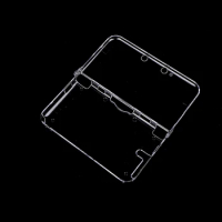 For Game Console 3DS XL LL N3DS 3DS LL Game Console Shell 1X Clear Crystal Cover Hard Shell Case Аксессуары Для Игровых Консолей
