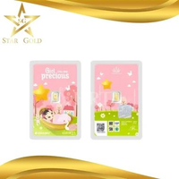 LOGAM MULIA MICRO GOLD EMASKU 0.1 GRAM BABY GIRL SERIES