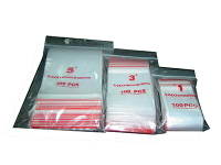 【文具通】PE 夾鏈袋 由任袋 夾鍊袋 密封式 紅線 0號 約4x6cm 100ps E7070048