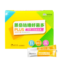 【景岳生技】景岳咕嚕好菌多PLUS益生菌粉包X1盒(60包/盒-綜合消化酵素/膳食纖維)