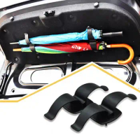 Car Umbrella Holder Auto Trunk Hook Umbrella Mount Plant Towel Hook Auto Accessories Universal Internal Storage Organizer Holder