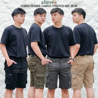Celana cargo pendek pria 32 ARMY